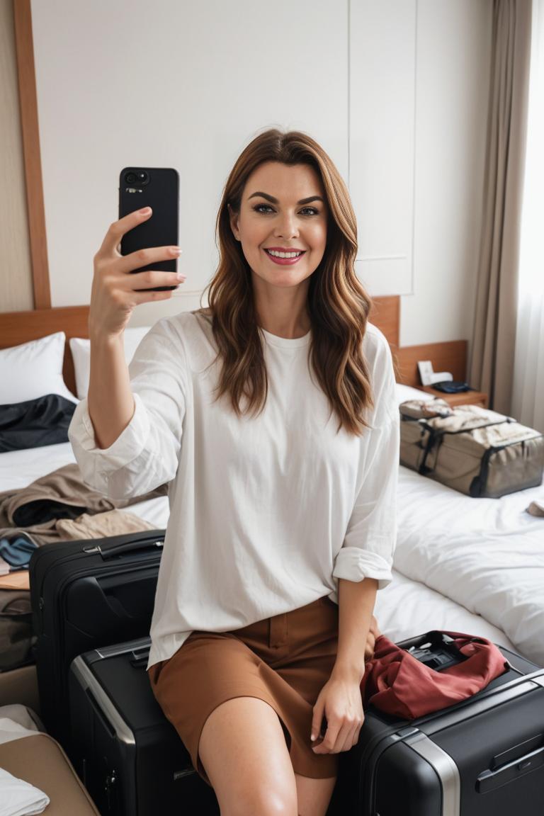 Photify AI prompt preview for Hotel Selfies pack - 240 - 2025-12-20T05:43:04.452Z