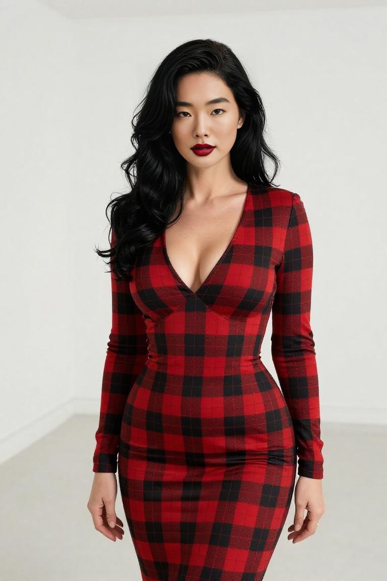 Photify AI prompt preview for Red Plaid Confidence pack - 240 - 2026-05-02T05:54:25.193Z