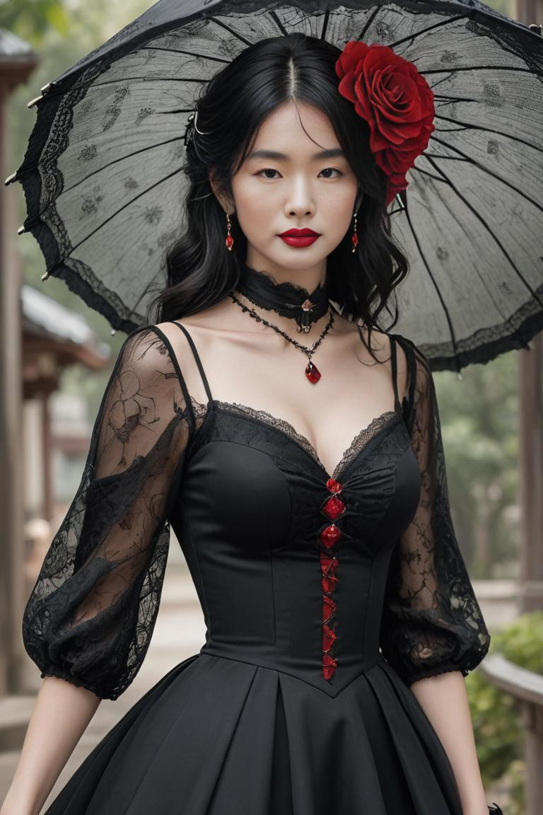 Photify AI prompt preview for Modern Lolita pack - 240 - 2025-05-09T08:06:57.921Z