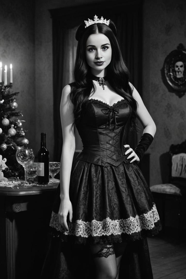 Photify AI prompt preview for Merry Macabre Christmas pack - 240 - 2025-04-28T09:34:01.328Z