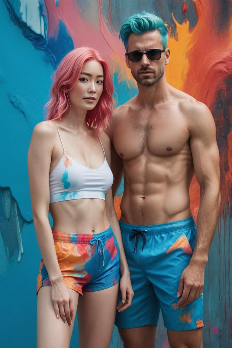Photify AI prompt preview for Abstract Swimwear pack - 240 - 2025-08-26T06:44:04.381Z