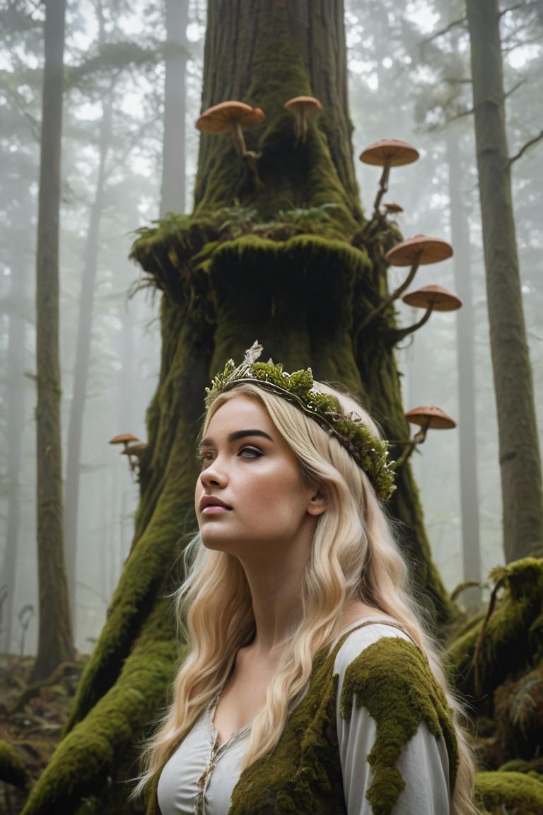 Photify AI prompt preview for Moss & Mushroom Folk pack - 240 - 2025-05-09T07:21:24.131Z