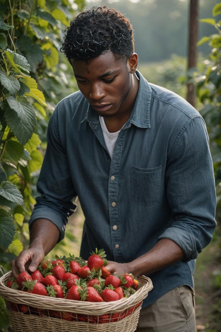 Photify AI prompt preview for Berry Picker pack - 240 - 2025-05-30T23:33:01.115Z