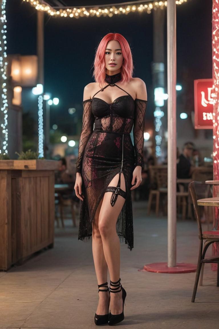 Photify AI prompt preview for Glamour Red Night pack - 240 - 2025-05-09T05:19:53.382Z