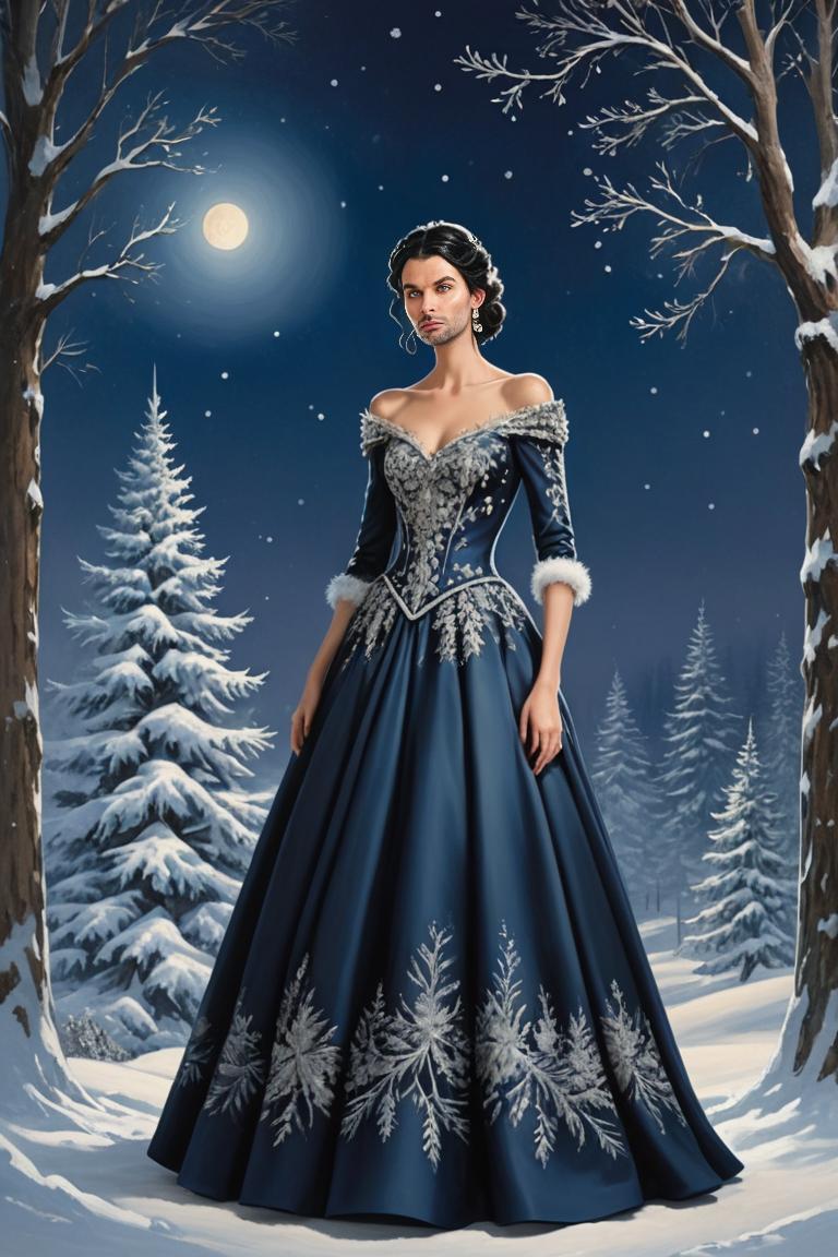 Photify AI prompt preview for Ornate Holiday Gowns pack - 240 - 2025-11-17T04:39:23.134Z
