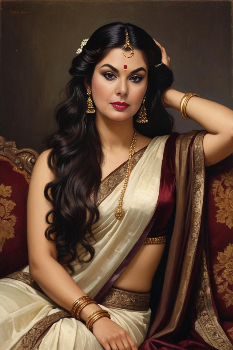Photify AI prompt preview for Imagined By Raja Ravi Verma pack - 240 - 2025-04-26T18:20:12.372Z