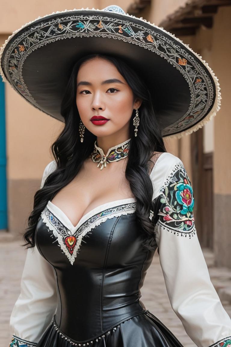 Photify AI prompt preview for Mexican Costume pack - 240 - 2025-05-31T00:34:40.314Z