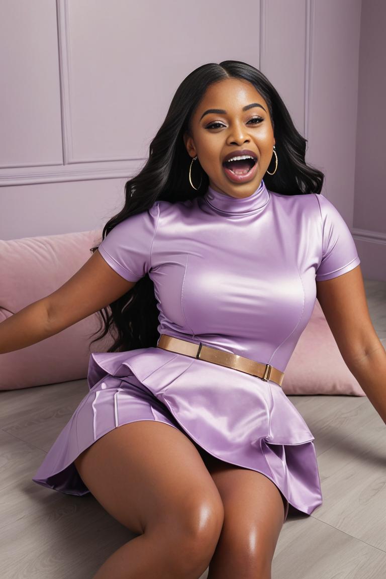 Photify AI prompt preview for Woman In Purple Dres Confused pack - 240 - 2025-04-19T01:35:21.994Z