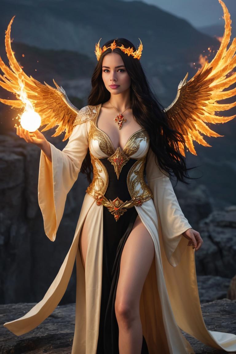 Photify AI prompt preview for Pheonix Mage Female pack - 240 - 2025-05-30T23:35:05.332Z