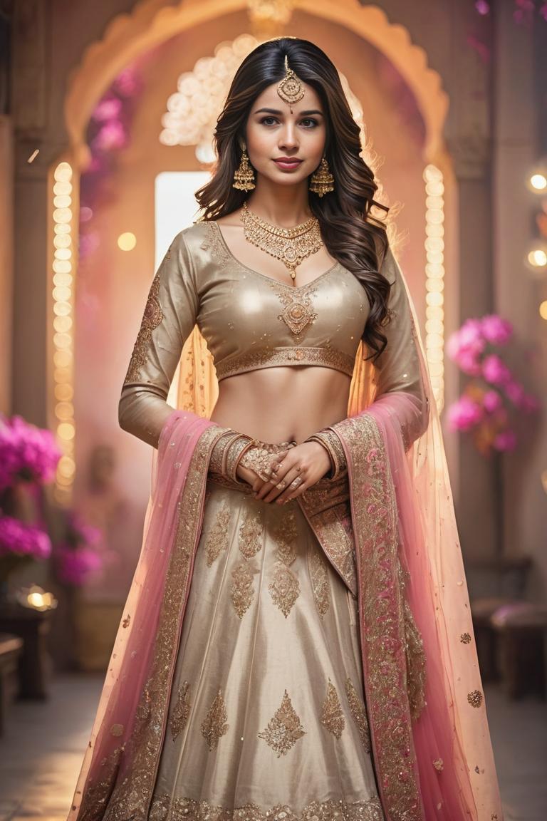 Photify AI prompt preview for Indian Bridal Elegance pack - 240 - 2025-04-19T10:50:56.397Z