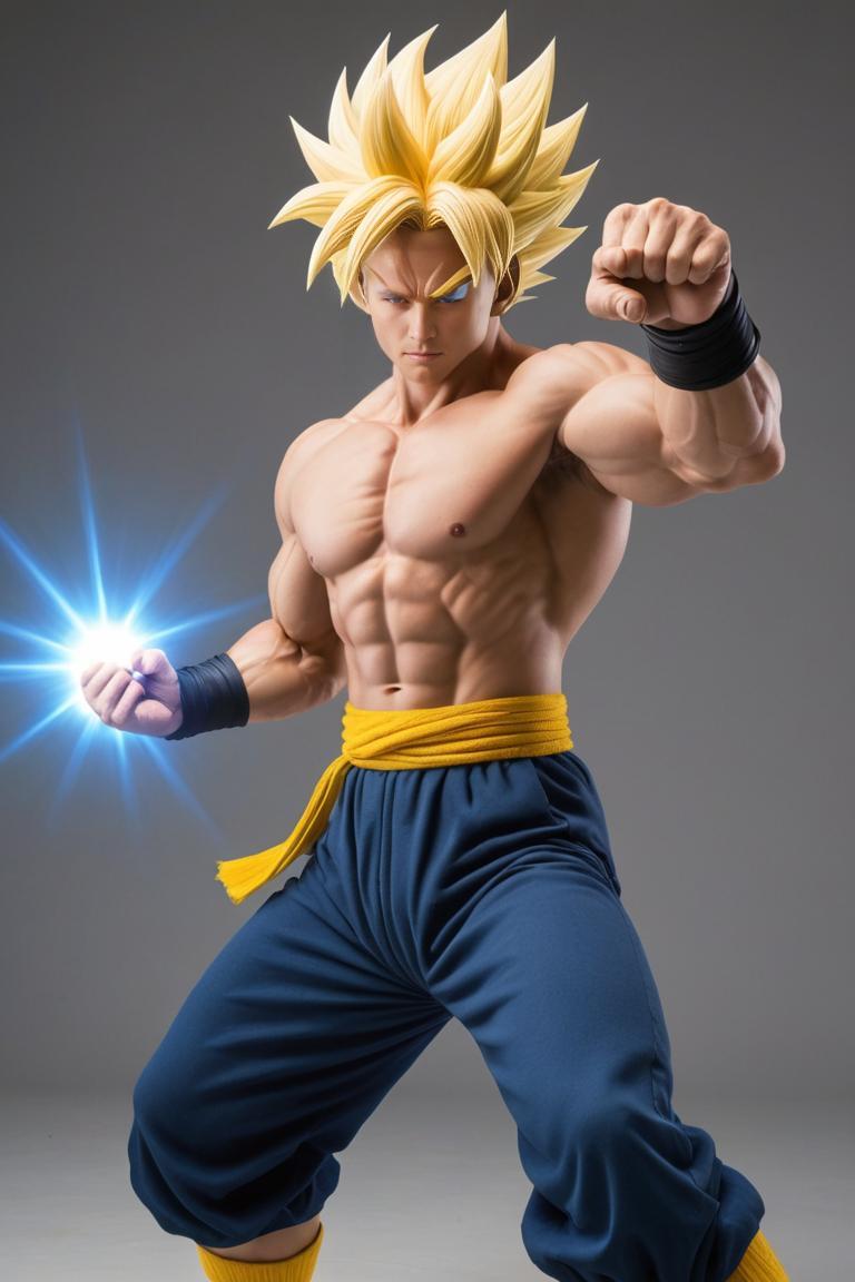 Photify AI prompt preview for Saiyan Warrior pack - 240 - 2025-06-23T09:08:02.544Z