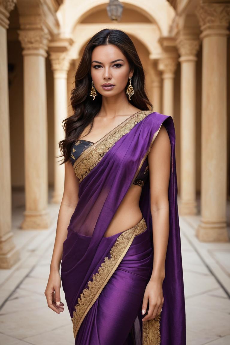 Photify AI prompt preview for Icons In Saree pack - 240 - 2025-04-30T22:27:16.263Z
