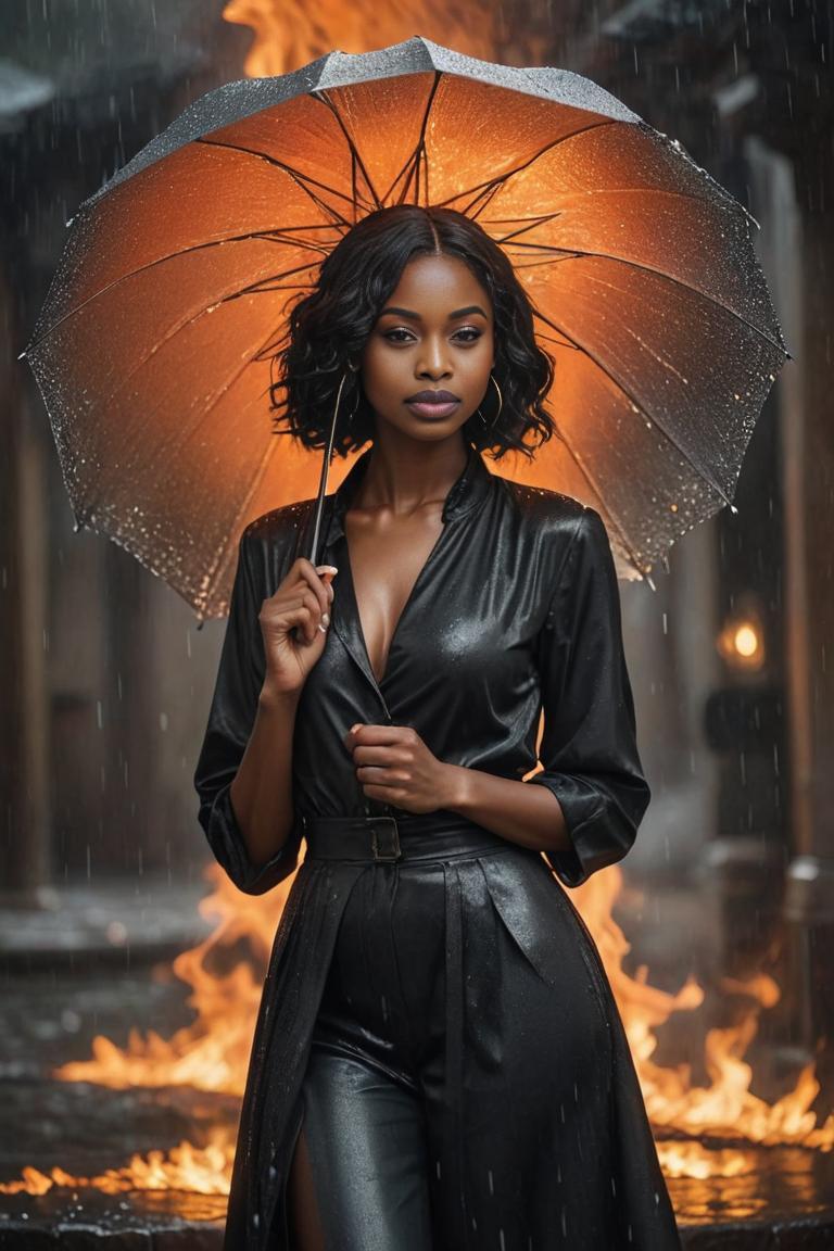 Photify AI prompt preview for Girls In Rain With Umbrella pack - 240 - 2025-04-20T16:15:57.741Z