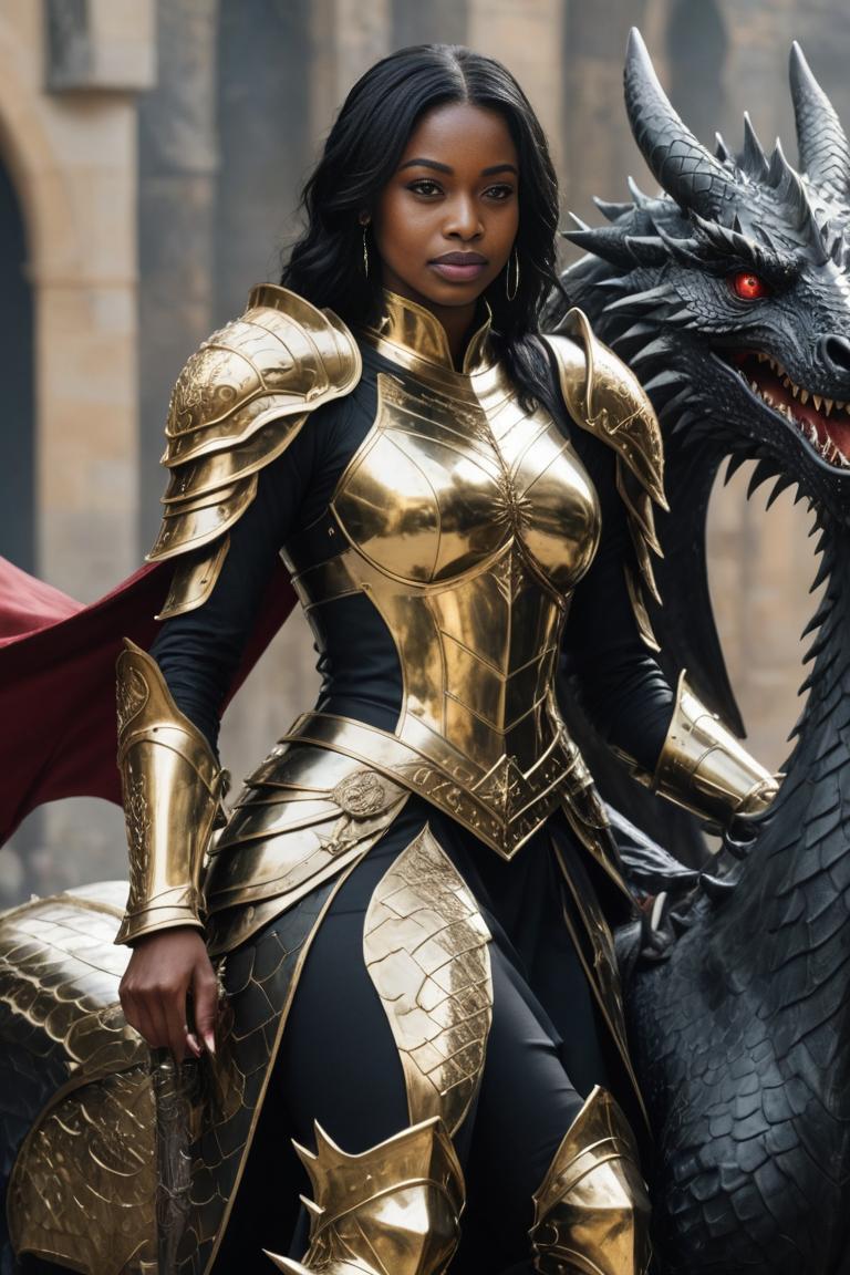 Photify AI prompt preview for Templar Knights Riding Dragons pack - 240 - 2025-04-19T02:14:04.306Z